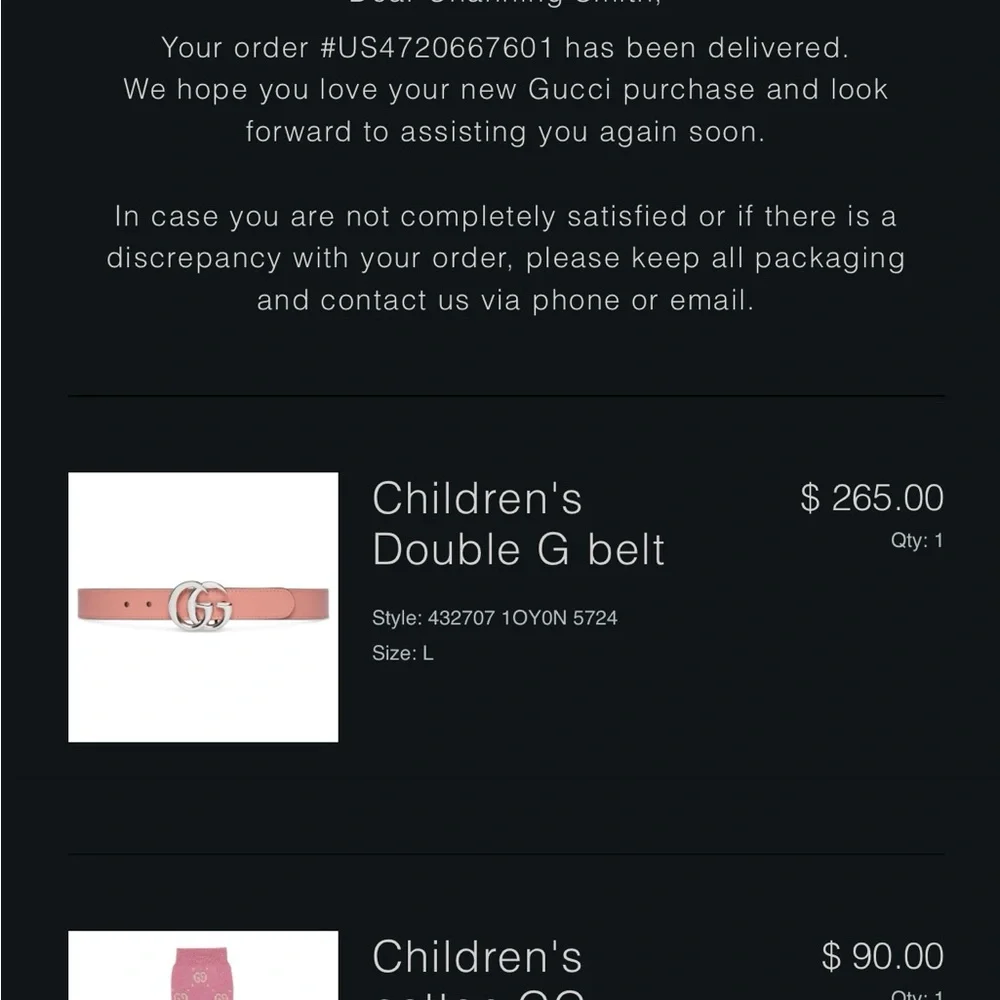 Gucci Pink Leather Belt with Silver GG Buckle - Picture 3 of 3